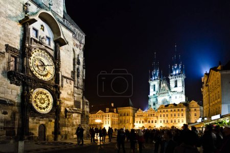The Old Town Square in Prague City