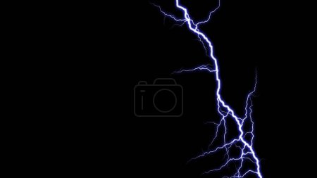 Photo for Lightning in the sky . - Royalty Free Image