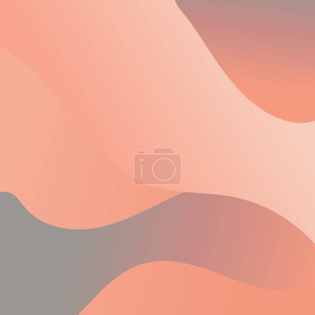 Minimalistic vector abstract background in delicate pastel pink shades.