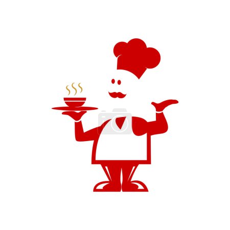 Foto de Master chef icono, El logotipo principal del chef es único - Imagen libre de derechos