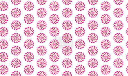 Téléchargez les illustrations : Candy pattern est une combinaison joyeuse et lumineuse de bonbons roses et juteux sur le fond. Ce design ludique crée une atmosphère de célébration et de joie, tandis que ses couleurs vives et ses formes variées rappellent des moments amusants et un plaidoyer doux - en licence libre de droit