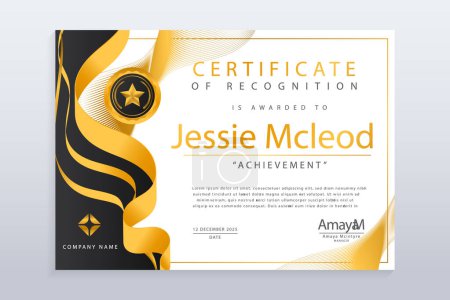 Jessie McLeod erhält eine Anerkennungsurkunde für ihre außergewöhnliche Arbeit in den Bereichen Brand Marketing, Verpackung und Etikettierung, Werbung und Logo-Design