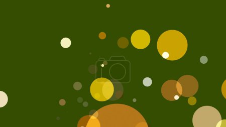 Foto de Círculos surgen sobre un fondo colorido - Imagen libre de derechos