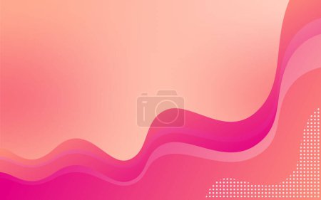 Vector abstract liquid pink background