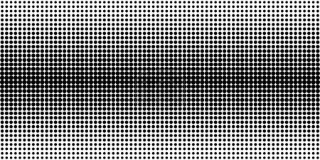 Illustration for Abstract halftone grunge vector gradient shape background - Royalty Free Image