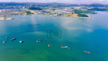 Téléchargez les photos : Vue aérienne des îles de Batam, Sumatra, Indonésie - en image libre de droit