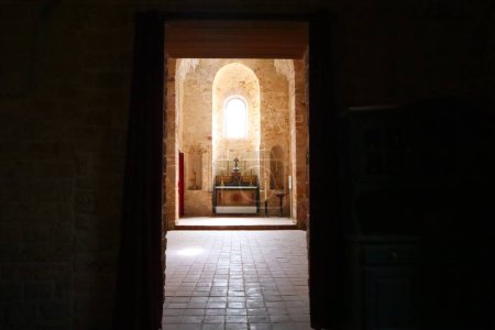 Foto de Palermo, Sicilia (Italia) 2 de julio de 2022: capilla de la Santísima Trinidad (Cappella della Santissima Trinit), Capilla privada del Palacio de Zisa - Imagen libre de derechos