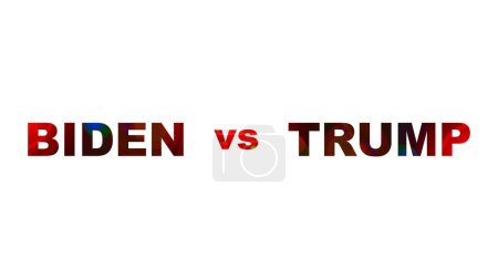 Foto de Estados Unidos, 9 de abril de 2020: BIDEN vs TRUMP para las elecciones presidenciales de Estados Unidos del 3 de noviembre de 2020 - Imagen libre de derechos