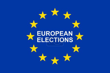 Wahlen zum Europäischen Parlament - Illustrationsmuster