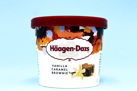 Photo for Los Angeles, USA  June 14, 2021: Haagen-Dazs Ice Cream. Haagen-Dazs is a brand of General Mills, Inc - Royalty Free Image