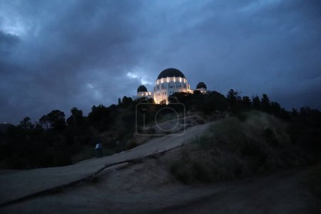 Foto de Los Ángeles, California, EE.UU. - 13 de mayo de 2019: vista del Observatorio Griffith en Los Ángeles - Imagen libre de derechos