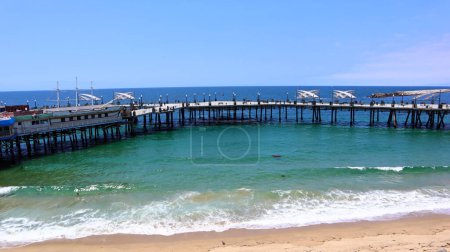 Téléchargez les photos : Redondo Beach, Californie, États-Unis - 26 mai 2023 : Vue de Redondo Beach (comté de Los Angeles), Californie - en image libre de droit