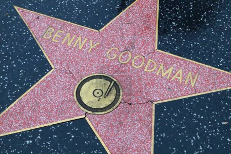 Foto de USA, CALIFORNIA, HOLLYWOOD - 20 de mayo de 2019: Benny Goodman protagoniza el Paseo de la Fama de Hollywood en Hollywood, California - Imagen libre de derechos