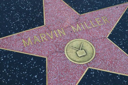 Téléchargez les photos : USA, CALIFORNIA, HOLLYWOOD - 20 mai 2019 : Marvin Miller sur le Hollywood Walk of Fame à Hollywood, Californie - en image libre de droit