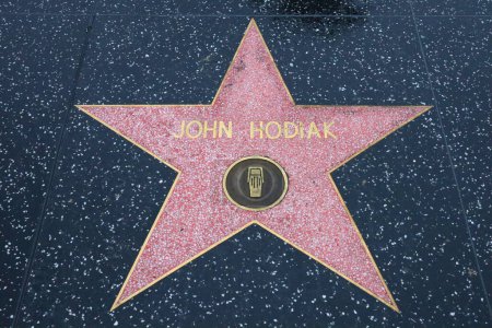 Foto de USA, CALIFORNIA, HOLLYWOOD - 20 de mayo de 2019: John Hodiak protagoniza el Paseo de la Fama de Hollywood en Hollywood, California - Imagen libre de derechos