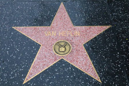 Photo for USA, CALIFORNIA, HOLLYWOOD - May 20, 2019: Van Heflin star on the Hollywood Walk of Fame in Hollywood, California - Royalty Free Image
