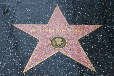 Photo for USA, CALIFORNIA, HOLLYWOOD - May 20, 2019: William Wellman star on the Hollywood Walk of Fame in Hollywood, California - Royalty Free Image