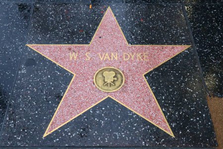 Téléchargez les photos : USA, CALIFORNIA, HOLLYWOOD - 20 mai 2019 : W. S. Van Dyke sur le Hollywood Walk of Fame à Hollywood, Californie - en image libre de droit