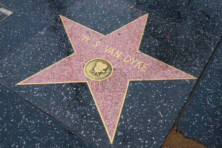 Photo for USA, CALIFORNIA, HOLLYWOOD - May 20, 2019: W. S. Van Dyke star on the Hollywood Walk of Fame in Hollywood, California - Royalty Free Image