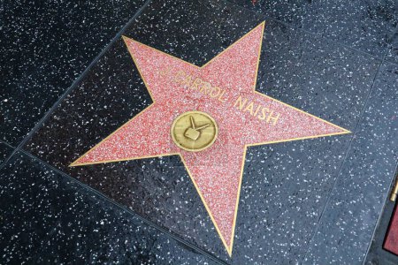 Photo for USA, CALIFORNIA, HOLLYWOOD - May 20, 2019: J. Carrol Naish star on the Hollywood Walk of Fame in Hollywood, California - Royalty Free Image