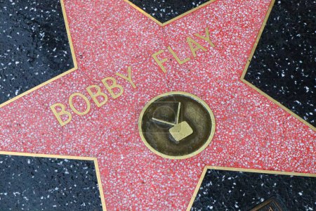 Foto de EE.UU., CALIFORNIA, HOLLYWOOD - 20 de mayo de 2019: Bobby Flay estrella en el Paseo de la Fama de Hollywood en Hollywood, California - Imagen libre de derechos