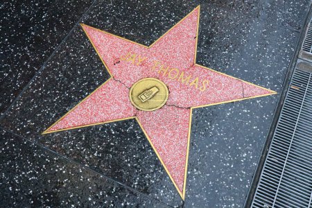 Photo for USA, CALIFORNIA, HOLLYWOOD - May 20, 2019: Jay Thomas star on the Hollywood Walk of Fame in Hollywood, California - Royalty Free Image