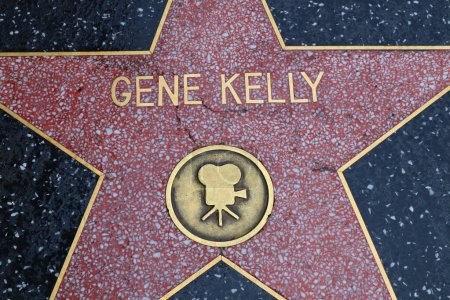 Foto de USA, CALIFORNIA, HOLLYWOOD - 20 de mayo de 2019: Gene Kelly protagoniza el Paseo de la Fama de Hollywood en Hollywood, California - Imagen libre de derechos
