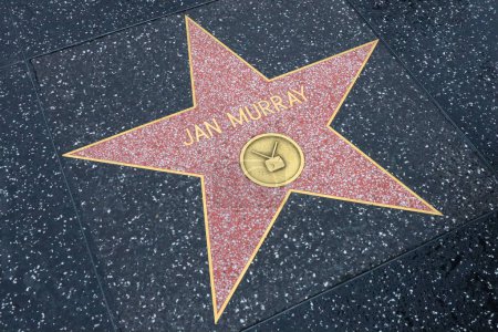 Photo for USA, CALIFORNIA, HOLLYWOOD - 18 April 2019: Jan Murray star on the Hollywood Walk of Fame in Hollywood, California - Royalty Free Image