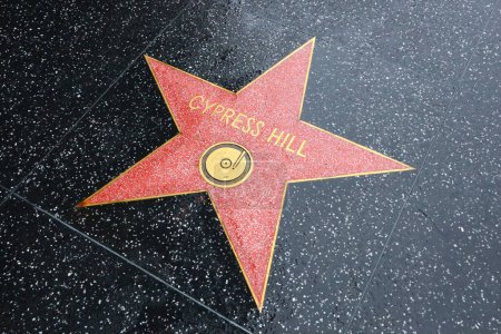 Photo for USA, CALIFORNIA, HOLLYWOOD - May 20, 2019: Cypress Hill star on the Hollywood Walk of Fame in Hollywood, California - Royalty Free Image