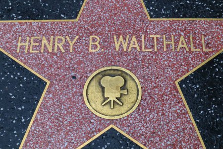 Téléchargez les photos : USA, CALIFORNIA, HOLLYWOOD - 20 mai 2019 : Henry B. Walthall sur le Hollywood Walk of Fame à Hollywood, Californie - en image libre de droit