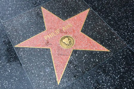 Photo for USA, CALIFORNIA, HOLLYWOOD - May 20, 2019: Philip Ahn star on the Hollywood Walk of Fame in Hollywood, California - Royalty Free Image