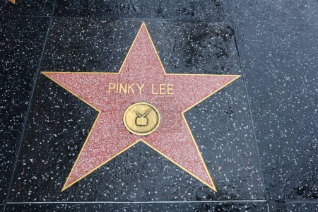Foto de USA, CALIFORNIA, HOLLYWOOD - 20 de mayo de 2019: Pinky Lee protagoniza el Paseo de la Fama de Hollywood en Hollywood, California - Imagen libre de derechos