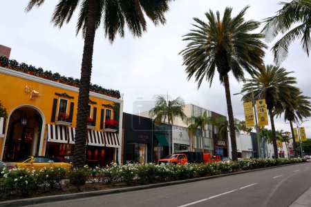 Photo for Redondo Beach, California, USA -  May 26, 2023: Shopping street - Royalty Free Image