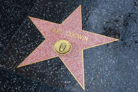 Téléchargez les photos : USA, CALIFORNIA, HOLLYWOOD - 20 mai 2019 : Earl Godwin star sur le Hollywood Walk of Fame à Hollywood, Californie - en image libre de droit