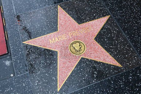 Foto de USA, CALIFORNIA, HOLLYWOOD - 20 de mayo de 2019: Marie Prevost protagoniza el Paseo de la Fama de Hollywood en Hollywood, California - Imagen libre de derechos