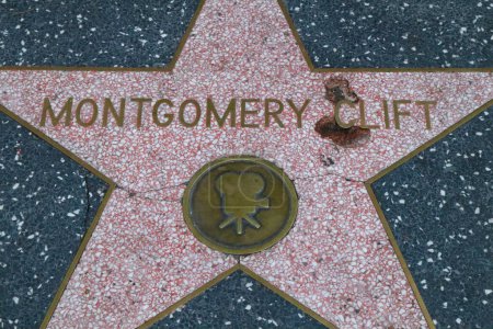 Photo for USA, CALIFORNIA, HOLLYWOOD - May 20, 2019: Montgomery Clift star on the Hollywood Walk of Fame in Hollywood, California - Royalty Free Image