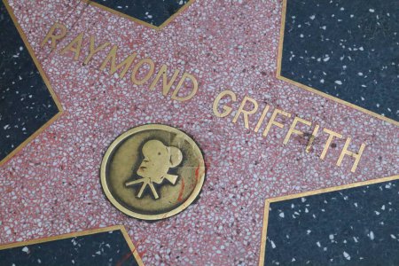 Photo for USA, CALIFORNIA, HOLLYWOOD - May 20, 2019: Raymond Griffith star on the Hollywood Walk of Fame in Hollywood, California - Royalty Free Image