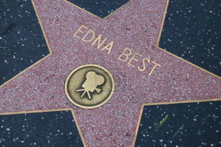 Photo for USA, CALIFORNIA, HOLLYWOOD - May 20, 2019: Edna Best star on the Hollywood Walk of Fame in Hollywood, California - Royalty Free Image