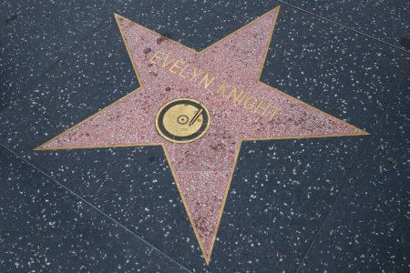 Photo for USA, CALIFORNIA, HOLLYWOOD - May 20, 2019: Evelyn Knight star on the Hollywood Walk of Fame in Hollywood, California - Royalty Free Image