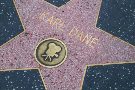 Foto de USA, CALIFORNIA, HOLLYWOOD - 20 de mayo de 2019: Karl Dane protagoniza el Paseo de la Fama de Hollywood en Hollywood, California - Imagen libre de derechos
