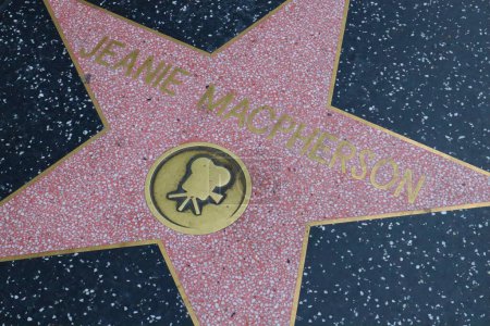 Foto de USA, CALIFORNIA, HOLLYWOOD - 20 de mayo de 2019: Jeanie Macpherson protagoniza el Paseo de la Fama de Hollywood en Hollywood, California - Imagen libre de derechos