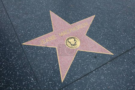 Photo for USA, CALIFORNIA, HOLLYWOOD - May 20, 2019: Jeanie Macpherson star on the Hollywood Walk of Fame in Hollywood, California - Royalty Free Image