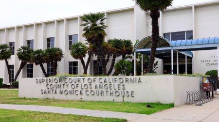 Photo for Santa Monica, California, USA - May 31, 2023: Santa Monica Courthouse in Los Angeles County, California, United States - Royalty Free Image