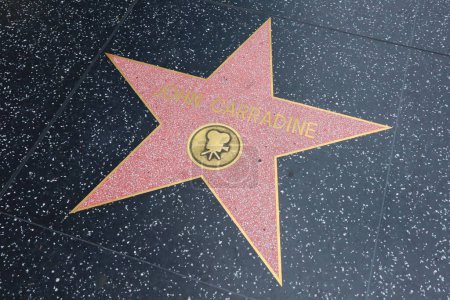 Foto de Estados Unidos, CALIFORNIA, HOLLYWOOD - 29 de mayo de 2023: John Carradine protagoniza el Paseo de la Fama de Hollywood en Hollywood, California - Imagen libre de derechos