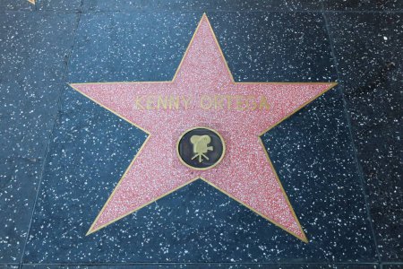Photo for USA, CALIFORNIA, HOLLYWOOD - May 29, 2023: Kenny Ortega star on the Hollywood Walk of Fame in Hollywood, California - Royalty Free Image