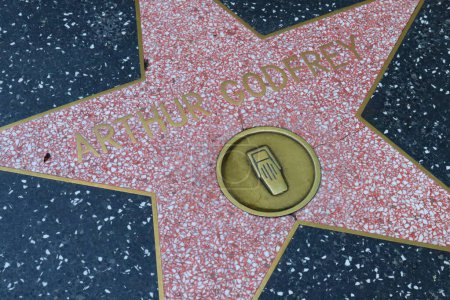 Téléchargez les photos : USA, CALIFORNIA, HOLLYWOOD - 29 mai 2023 : Arthur Godfrey star sur le Hollywood Walk of Fame à Hollywood, Californie - en image libre de droit