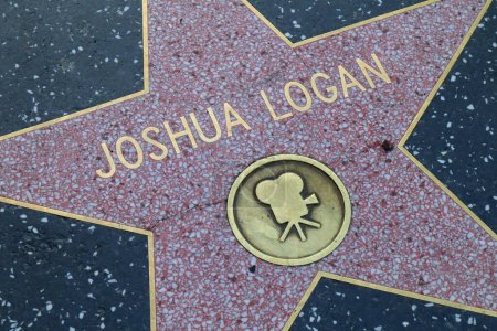 Photo for USA, CALIFORNIA, HOLLYWOOD - May 29, 2023: Joshua Logan star on the Hollywood Walk of Fame in Hollywood, California - Royalty Free Image