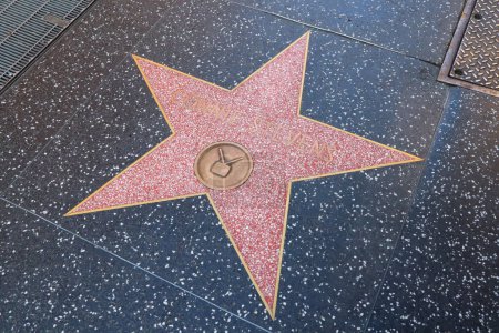 Photo for Hollywood (Los Angeles), California  May 29, 2023: Star of Connie Stevens on Hollywood Walk of Fame, Hollywood Boulevard - Royalty Free Image