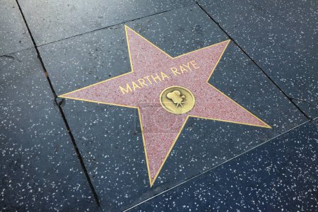 Téléchargez les photos : Hollywood (Los Angeles), Californie 29 mai 2023 : Star of Martha Raye sur Hollywood Walk of Fame, Hollywood Boulevard - en image libre de droit