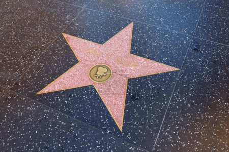 Foto de Hollywood (Los Ángeles), California Mayo 29, 2023: Estrella de Dave o Brien en Hollywood Walk of Fame, Hollywood Boulevard - Imagen libre de derechos